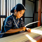 Traditional Craftswoman**

"A skilled Malay craftswoman, fully clothed in a modest batik kebaya, working diligently on a songket weaving loom in a bright, airy workshop. Sunlight streams in, illuminating the intricate details of her work. Appropriate attire, safe for work, family-friendly, perfect anatomy, well-formed hands, proper finger count, natural pose, professional photography, high quality."

**